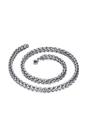 Chavin Burgu 6 Mm Celik Erkek Zincir Kolye Cy82 Trendyol