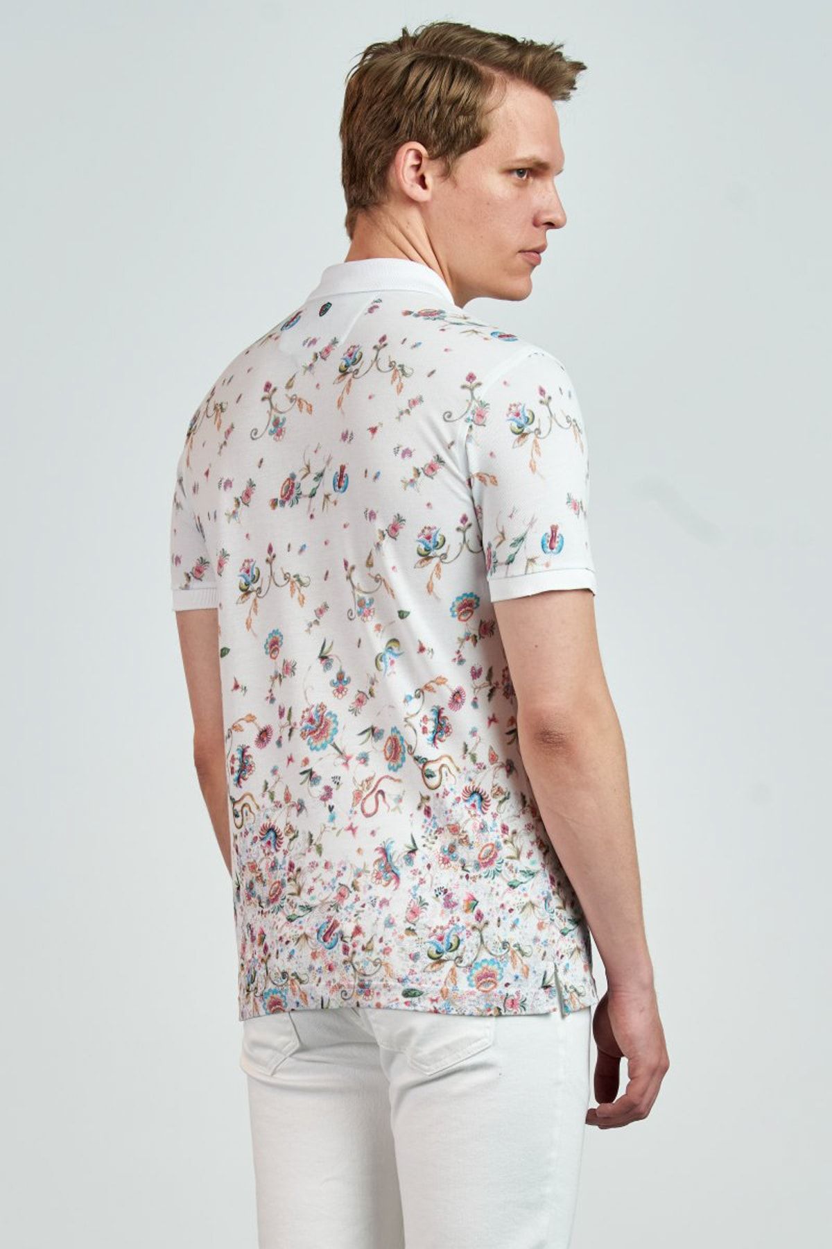 تیشرت مردانه سفید Giovane G. Designers GC0650201950 Giovane Gentile