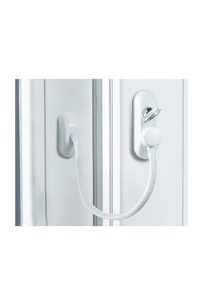 5 Adet Winlock Beyaz Anahtarlı Pvc Pencere Emniyet Kilidi Pimapen Kapı Çocuk Hırsız Güvenlik TRENDYOL494