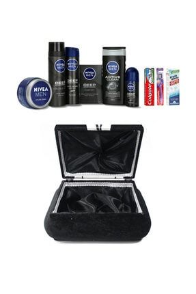 Nivea Deep Dimension Exclusive Erkek Cilt Bakim Seti Damat Ceyiz Sandik Seti Trendyol