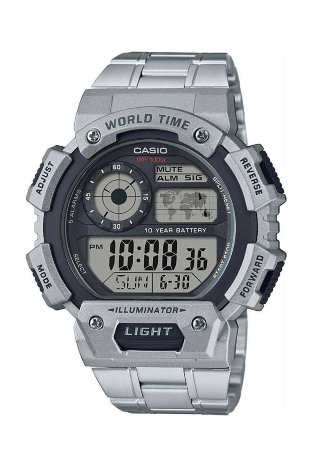 Casio Ae 1200whd 1avdf Digital Erkek Kol Saati En Ucuz