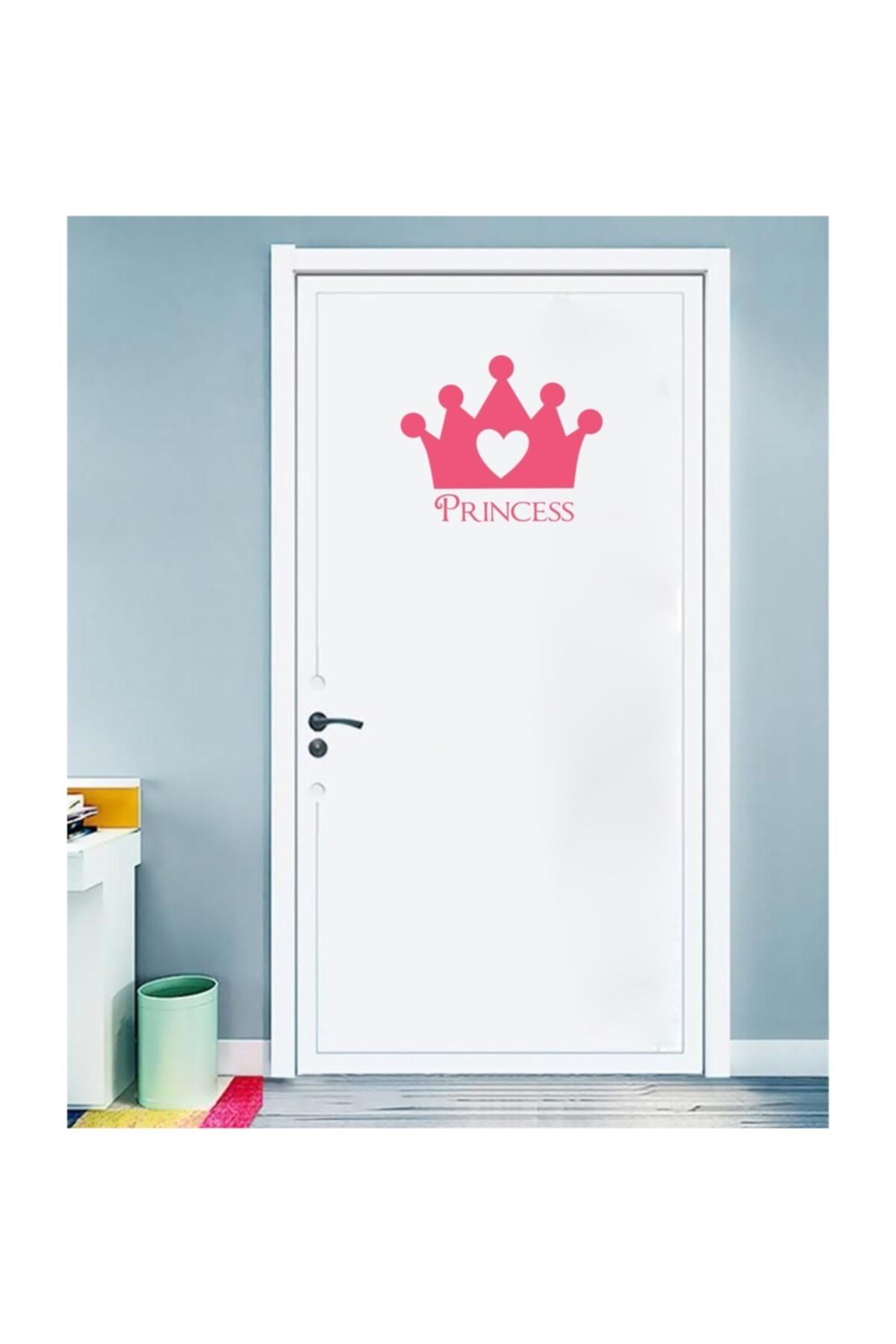 Dnart Cocuk Duvar Sticker Kapi Sticker Prenses Stc0294 38x32 Cm Trendyol