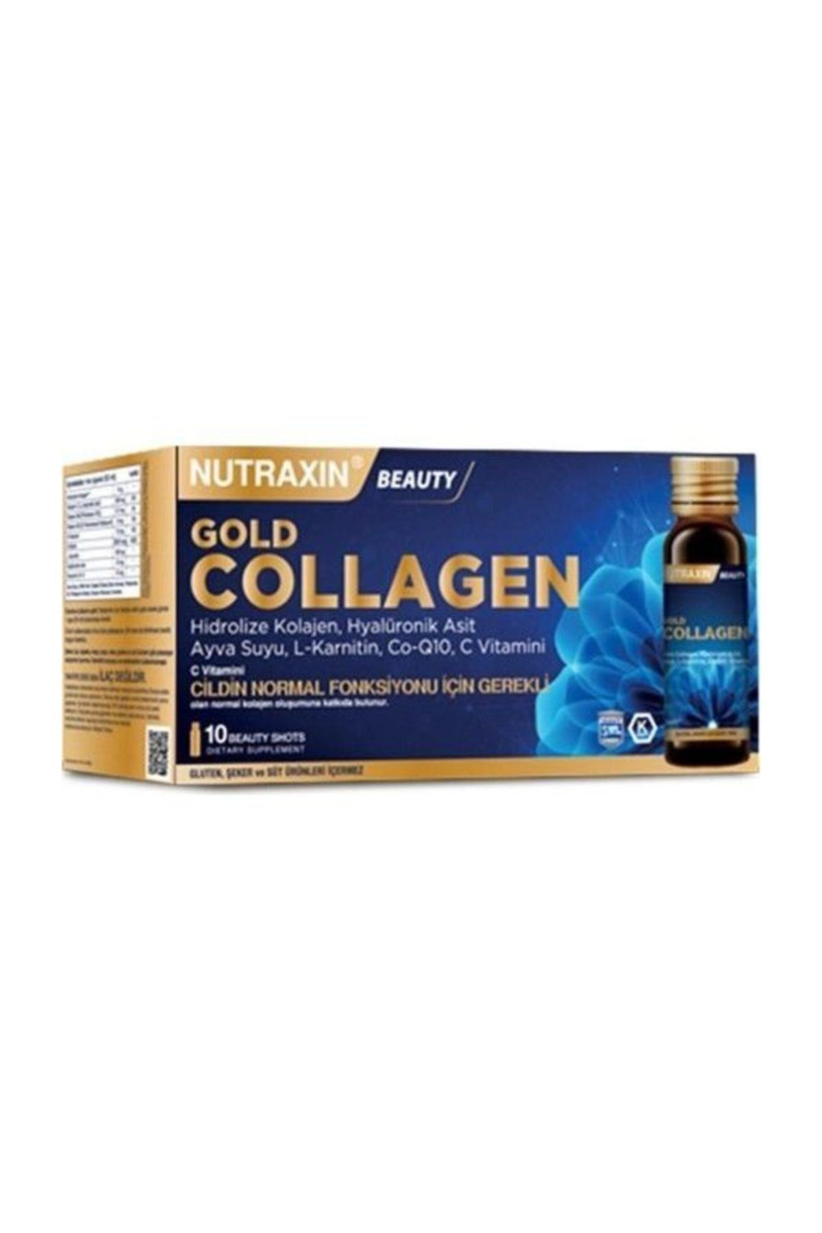 Nutraxin Beauty Gold Collagen Takviye Edici Gida 10x50ml Trendyol