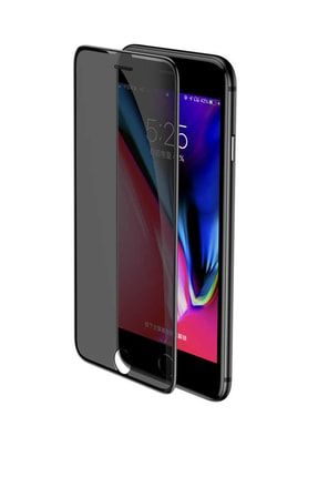 Apple Iphone 8 Plus Anti Dust Privacy Ahize Toz Koruyucu Hayalet Cam Gizlilik Filtreli Siyah AntidustPrivacy-11