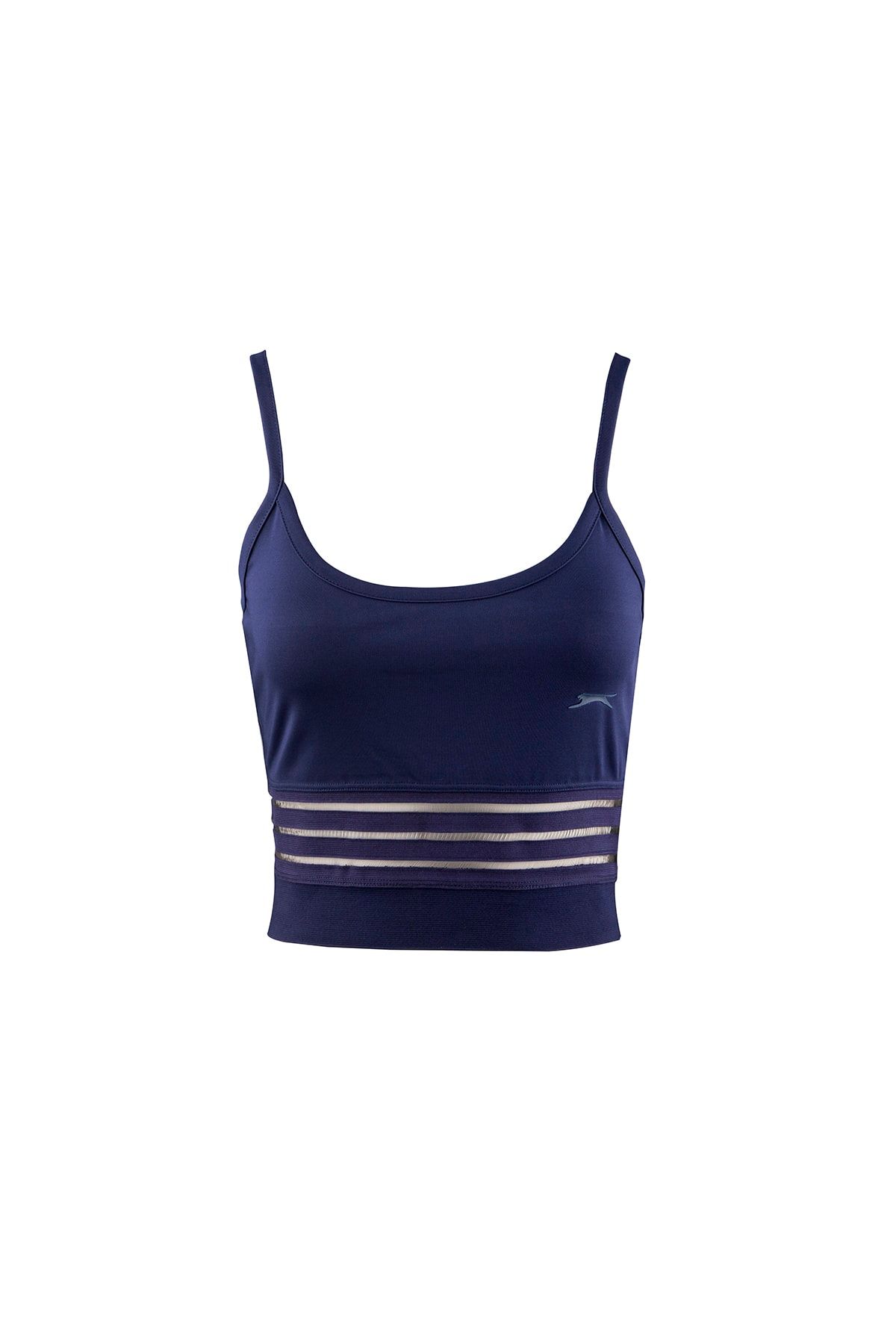 Slazenger Sport T-Shirt Dunkelblau Slim Fit