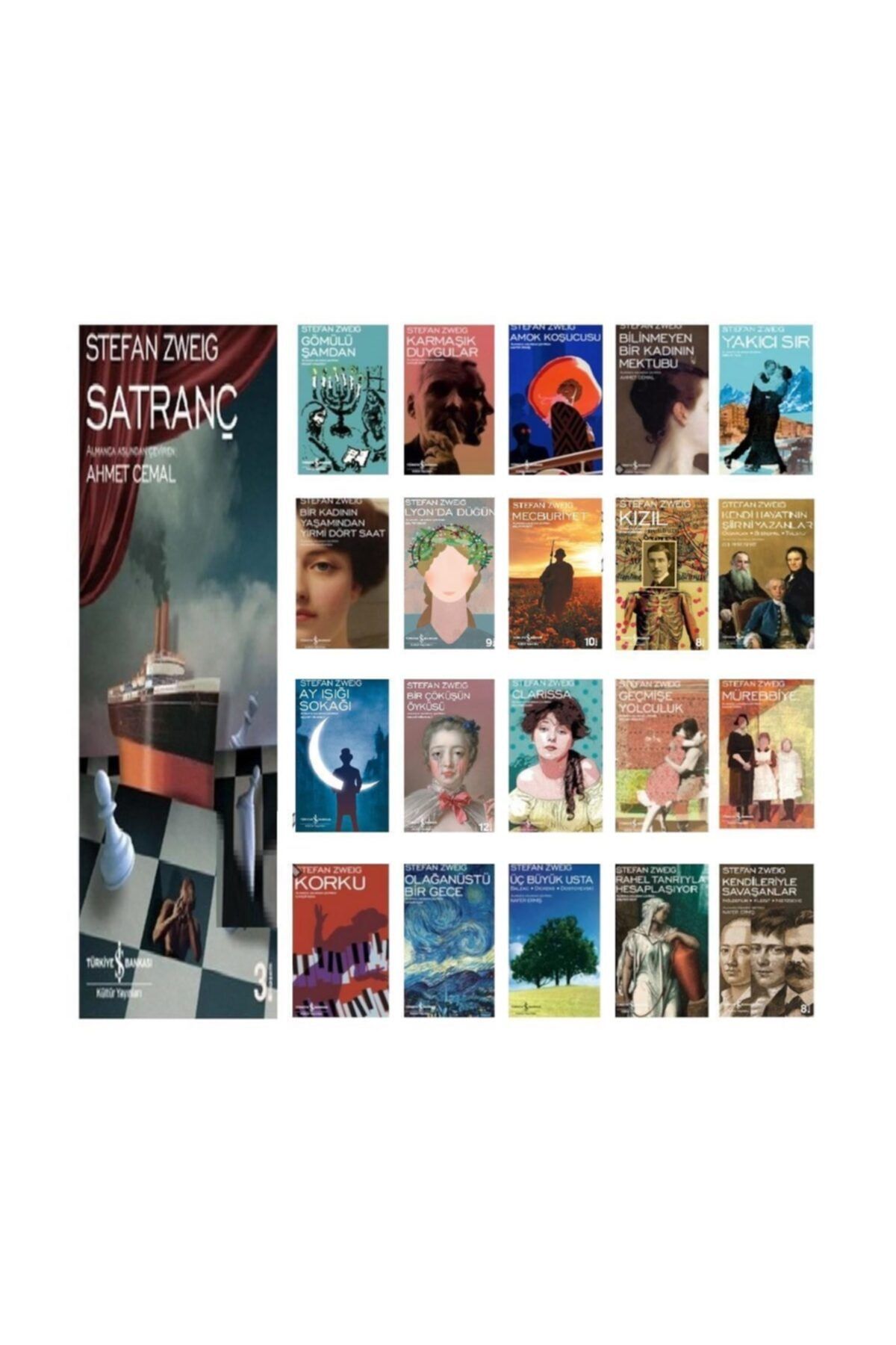 Is Bankasi Kultur Yayinlari Stefan Zweig Seti 21 Kitap Is Bankasi Yayinlari 581 Trendyol