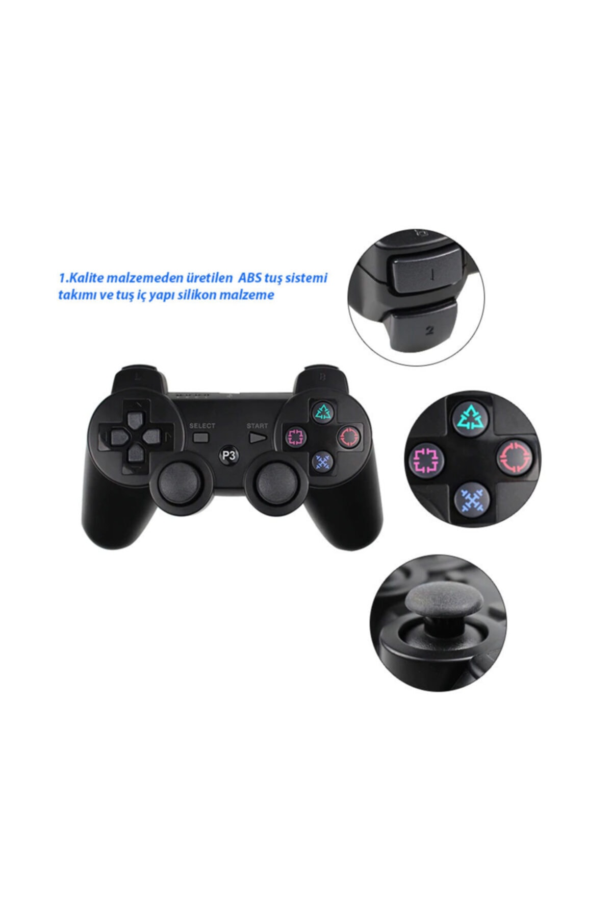 Ps3 Dualshock 3 Sixaxis Kablosuz Kumanda 4