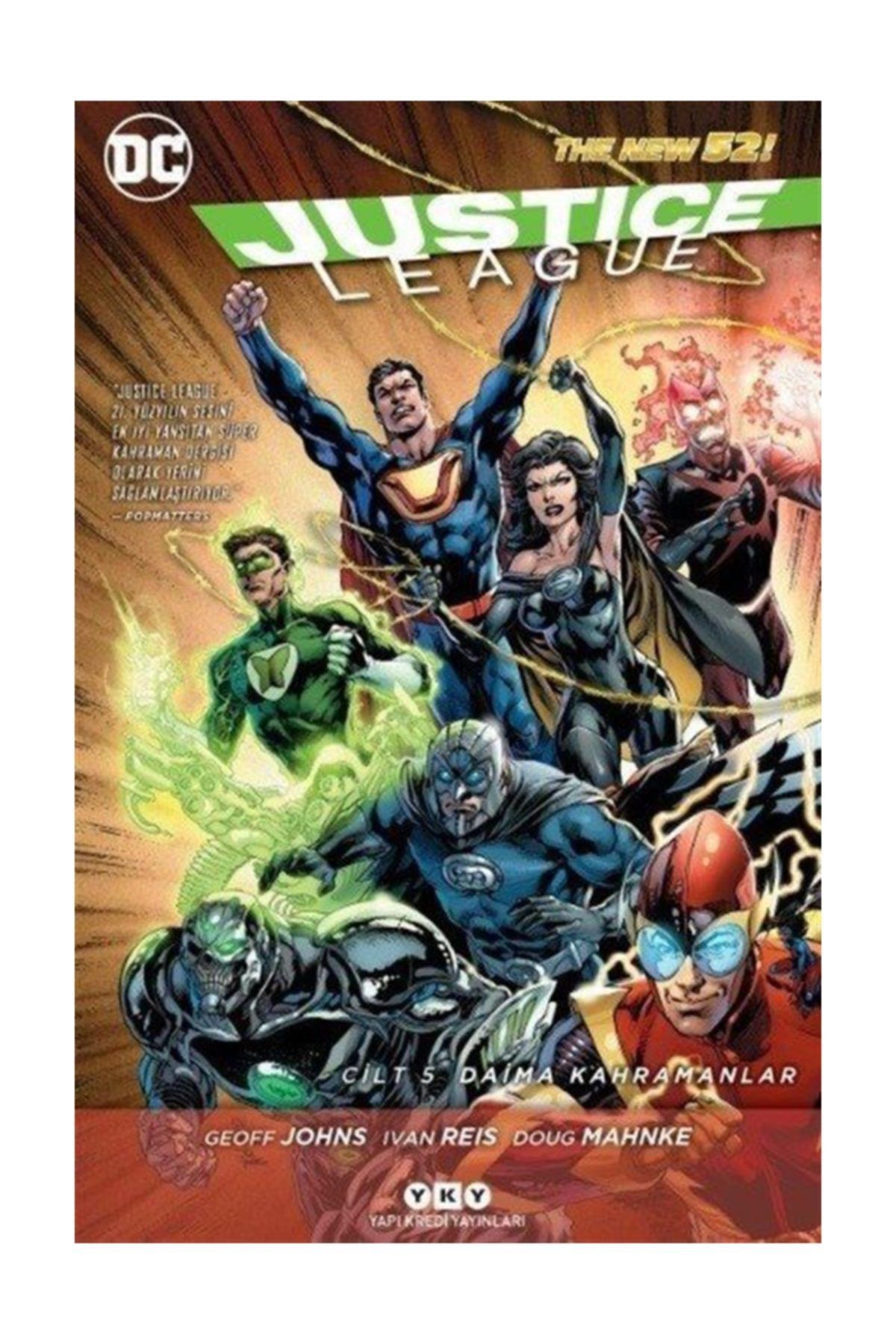 Yapi Kredi Yayinlari Justice League 5 Daima Kahramanlar Trendyol