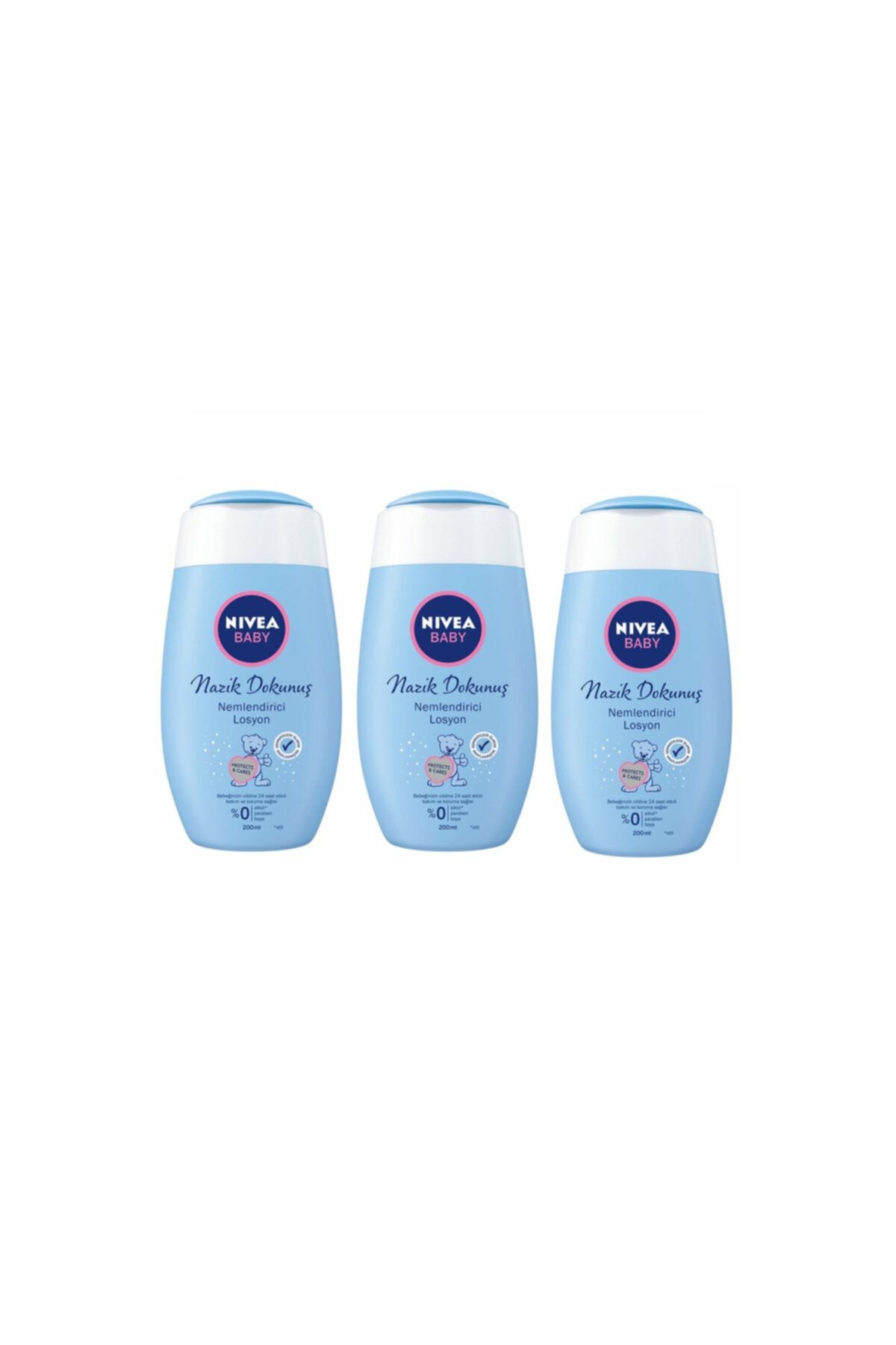 Nivea Baby-200 Ml Set of 3 Moisturizing Lotion 1