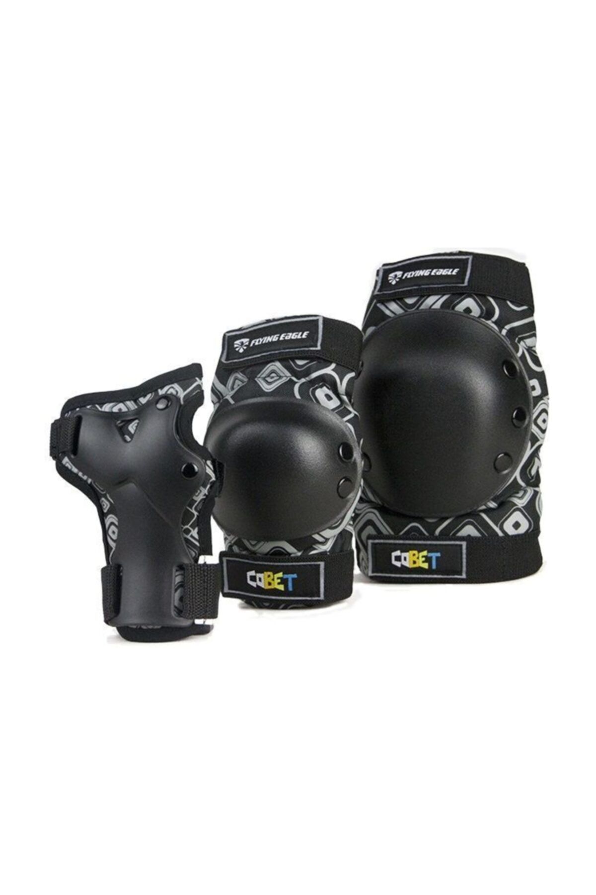 Flying Eagle Cobet Black Yetişkin Koruma Seti
