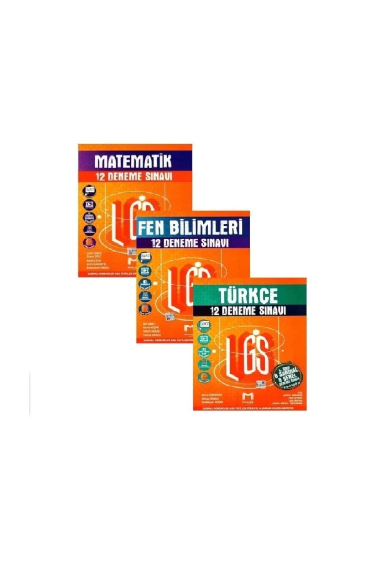 Mozaik Yayinlari 8 Sinif Lgs 12 Li Deneme Sinavi Seti 3 Kitap Trendyol