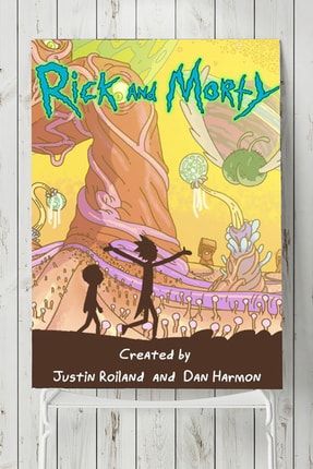 Rick And Morty - Rick Ve Morty Dizi Afişi (30x40cm) PSTRMNY11848