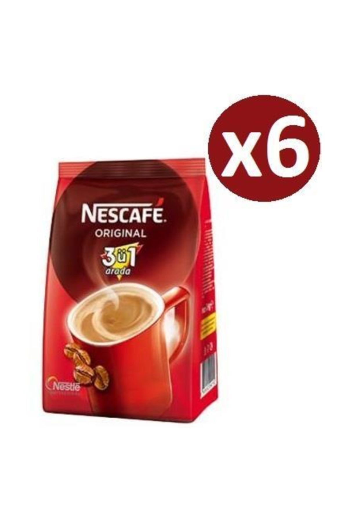 Nescafe 3'ü1 Arada Original 1 kg X 6 Adet