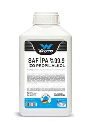 wogens 5 lt saf ipa izo propil alkol izopropil alkol temizlik solventi fiyati yorumlari trendyol