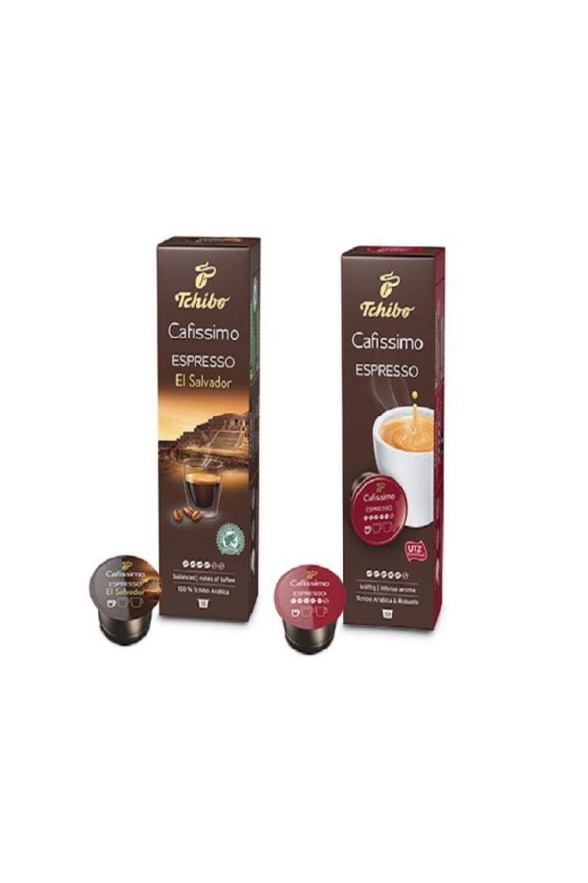 Tchibo Espresso Intense Aroma Espresso El Salvador 10 Lu Kapsul Kahve Trendyol