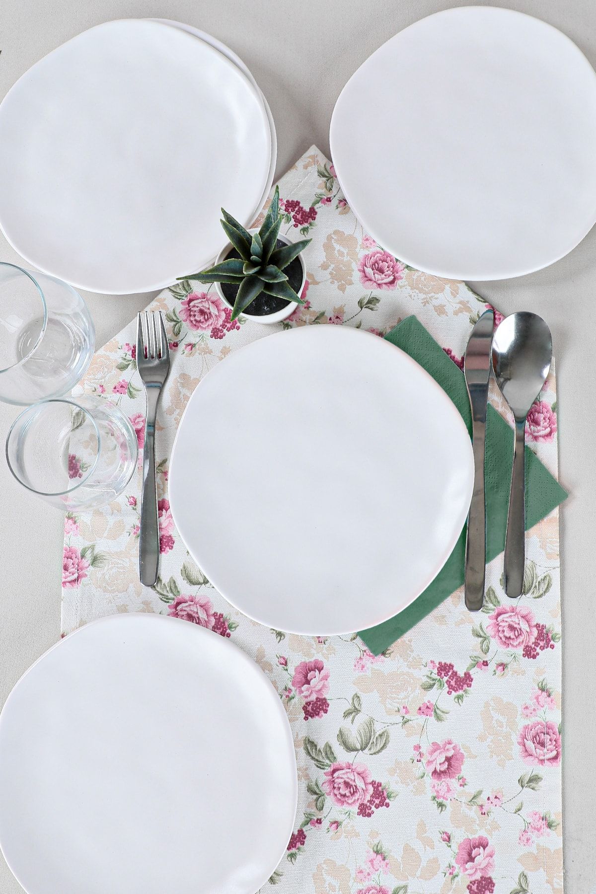 Keramika Mat Beyaz Organik Pasta Tabağı 20 Cm 6 Adet Fiyatı, Yorumları