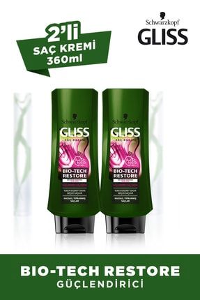 Gliss Bio Tech Guclendirici Sampuan 360 Ml X 2 Adet Trendyol
