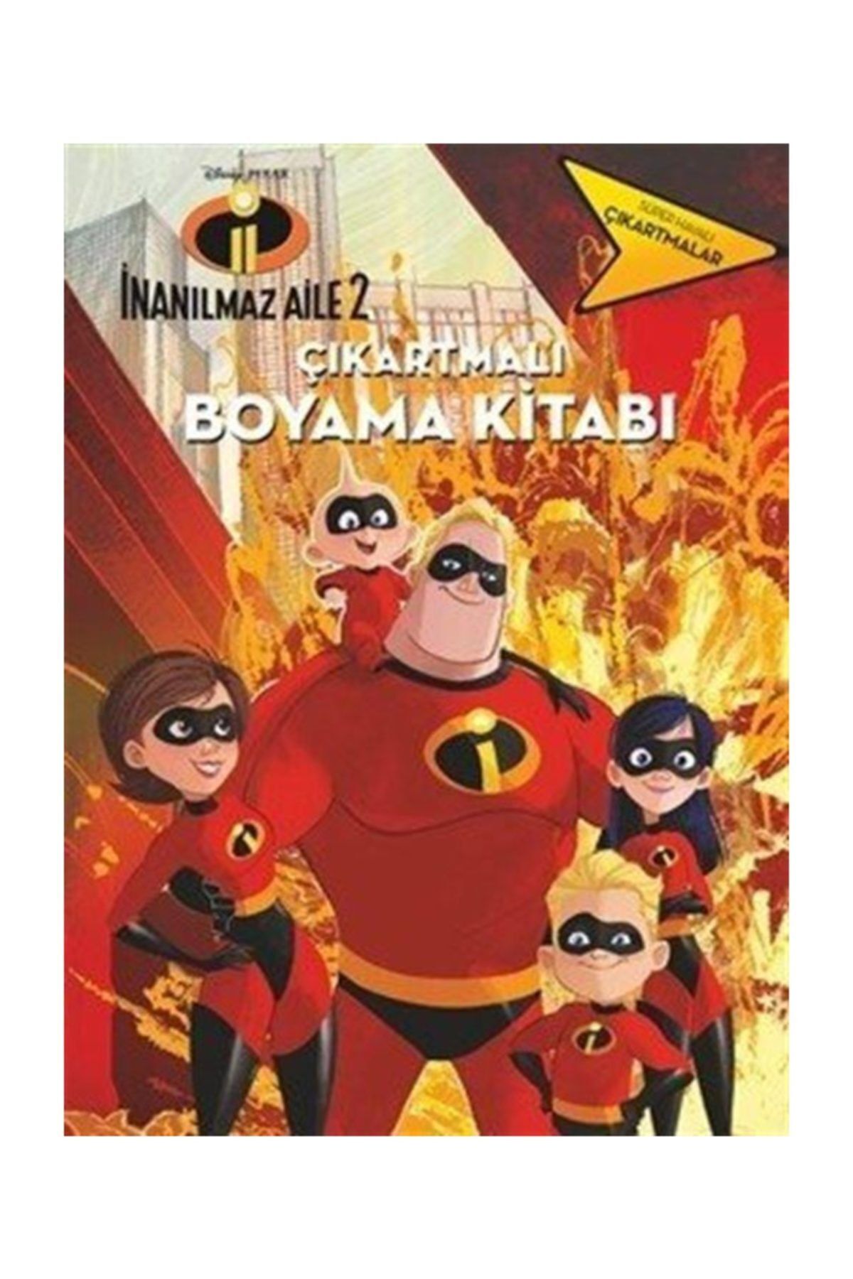 Dogan Egmont Yayincilik Inanilmaz Aile 2 Cikartmali Boyama Kitabi Trendyol