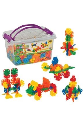 Dede Magic Puzzle Büyük Box 400 Parçalı Lego Set 6258976