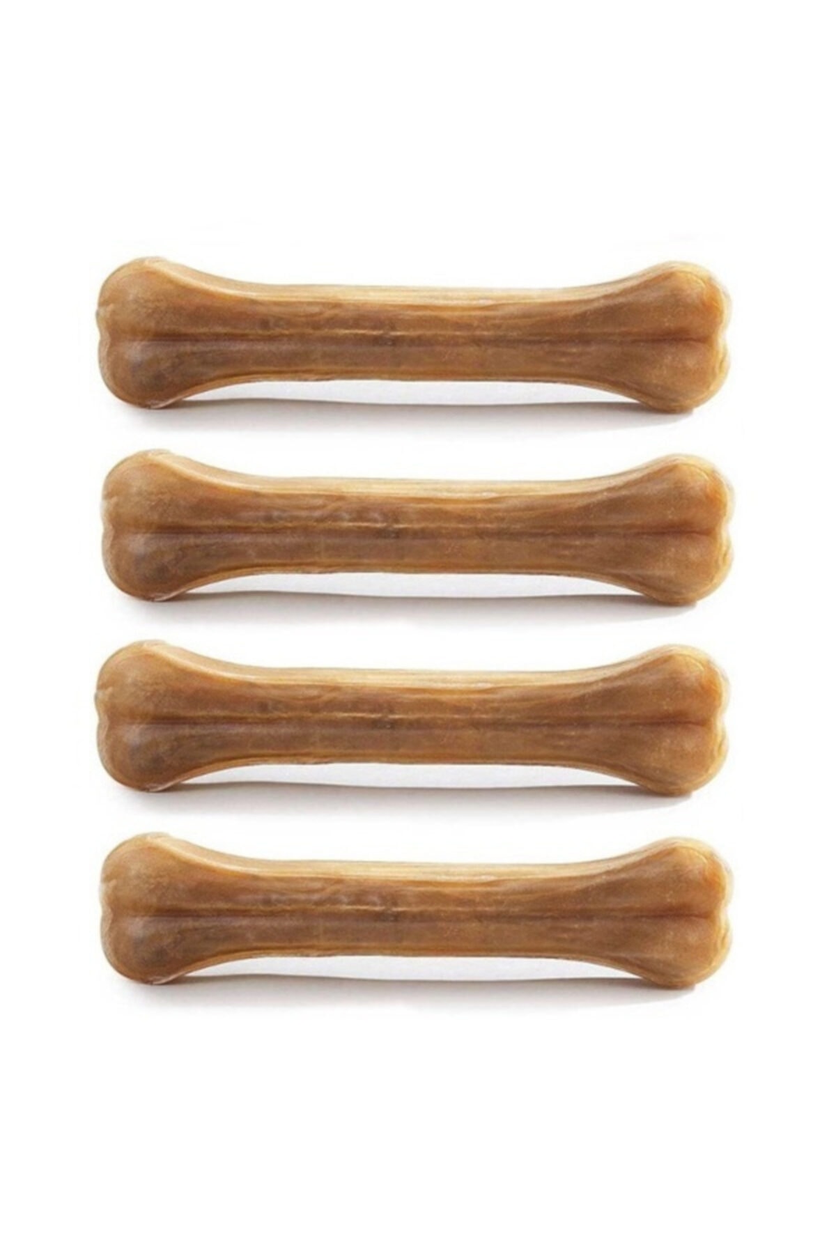 Petimore Sütlü Pres Deri Kemik 7 Cm ( Dörtlü Paket )