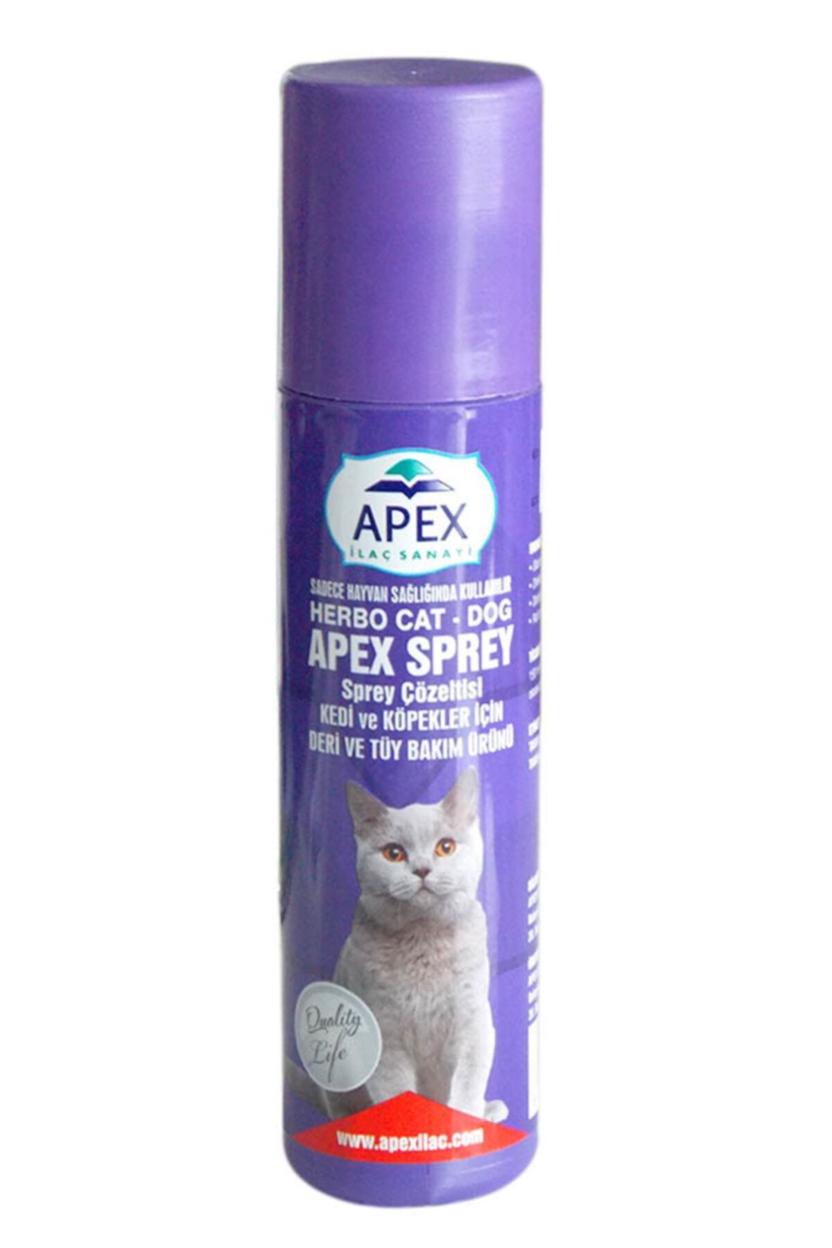 Apex Deri Ve Tüy Sağlığı Koruyucu Kedi Ve Köpek Spreyi 150 Ml (yeni)