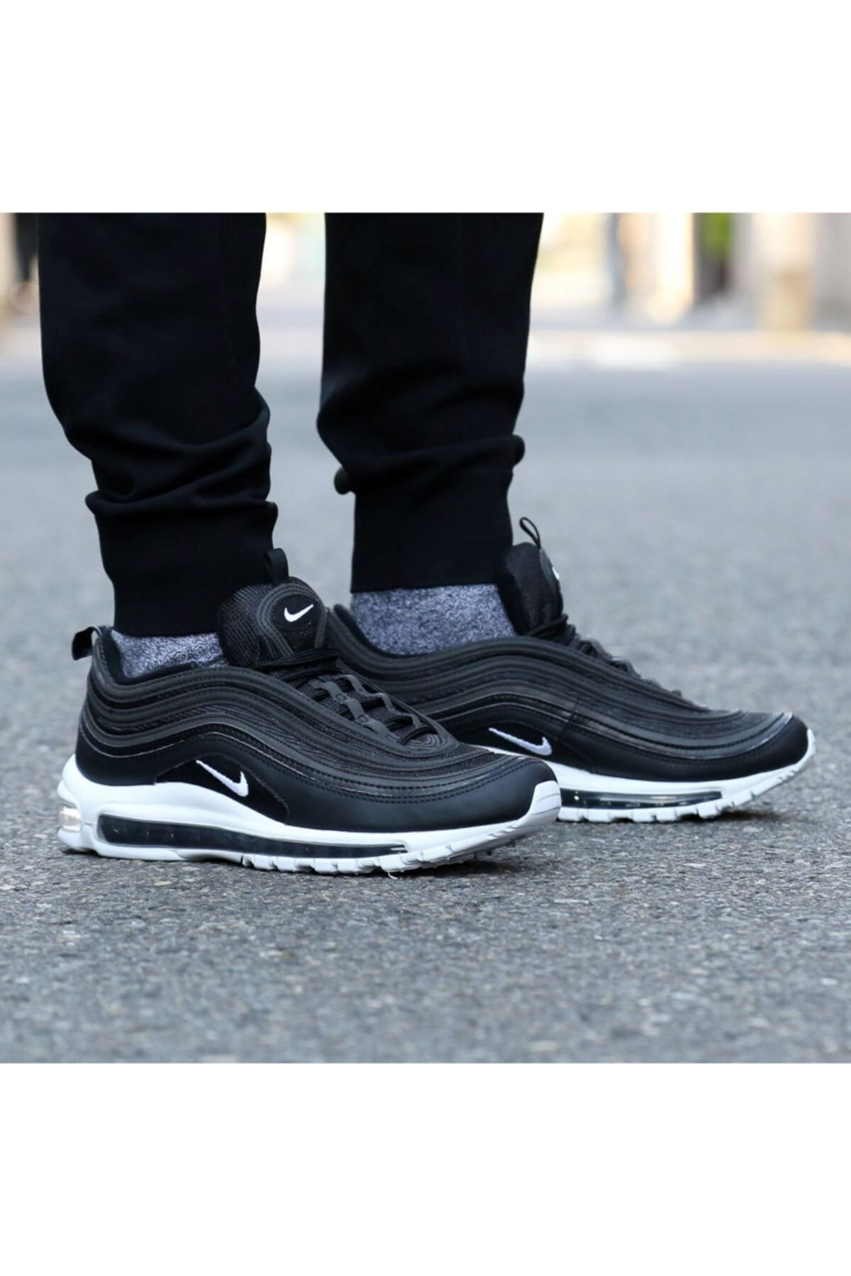 Nike Air Max 97 Sneaker Erkek Ayakkab 921826 001 Erkek Ayakkab