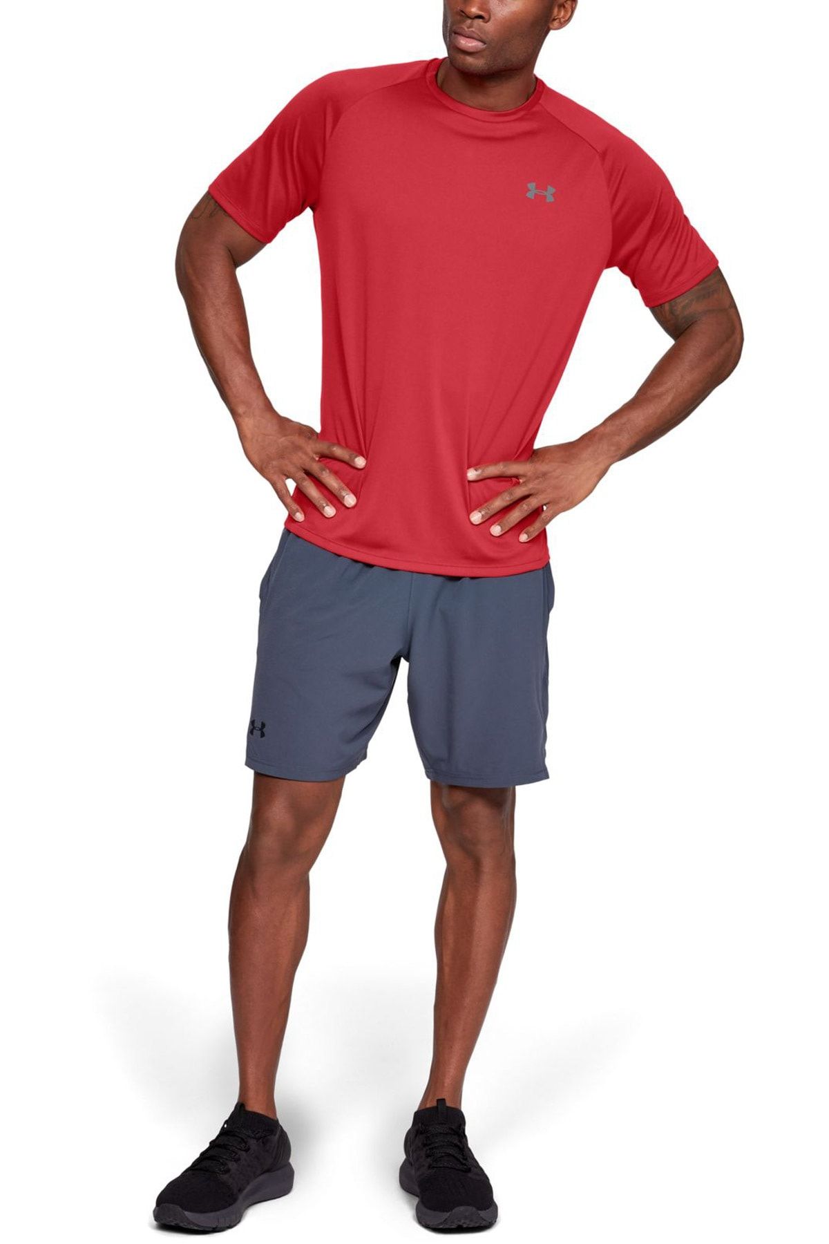 تی شرت ورزشی صورتی مردانه UA Tech ™ 2.0 آستین کوتاه 1326413 600 Under Armour