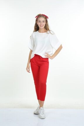 Bayan Rahat Kesim Trend Giyim K.kırmızı 93029