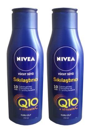 Nivea Body Q10 Vucut Sikilastirici Vitaminc 250 Ml Kuru Cilt 2 Adet Trendyol