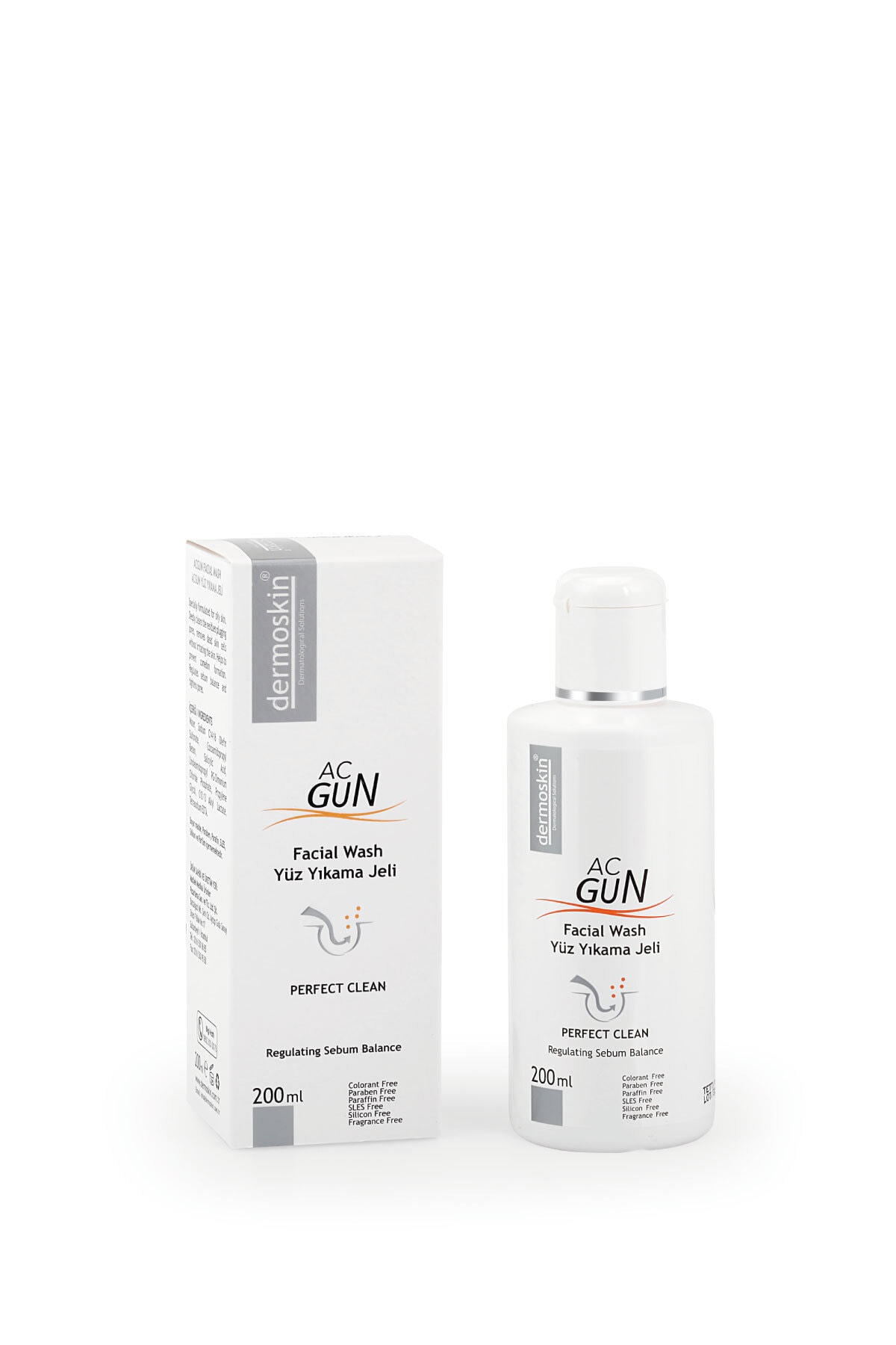 Dermoskin Acgun Sivilce Ve Akneli Ciltler Icin Yuz Yikama Jeli 200 Ml Fiyati Yorumlari Trendyol