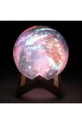 Moonlighting Dekoratif 3d Standli 6 Renk Degistiren Galaksi Gezegen Gece Lamba Trendyol