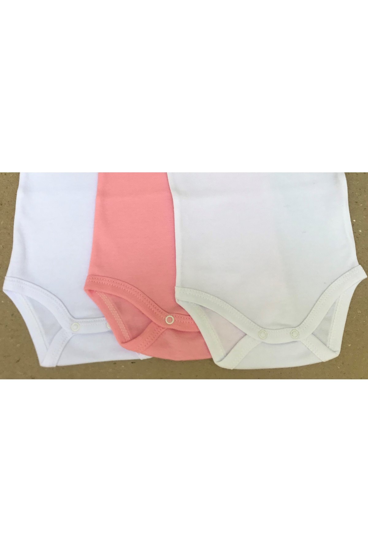 بادی نوزادی دخترانه سفید bebedino | 1400106 اورجینال - تصویر 3