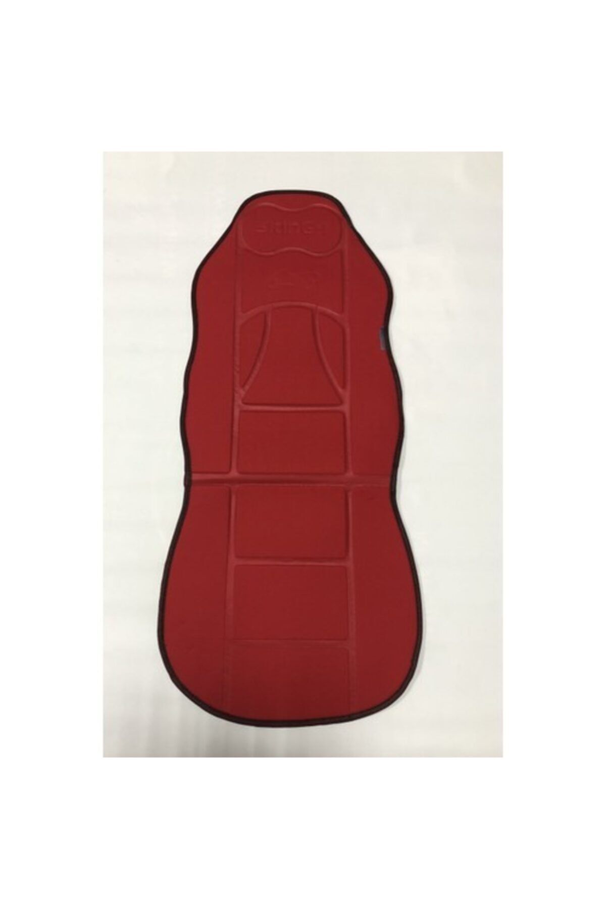 Lüks Kumaş-Sitingo New Generation Red Seat Cushion 2 Pieces 2