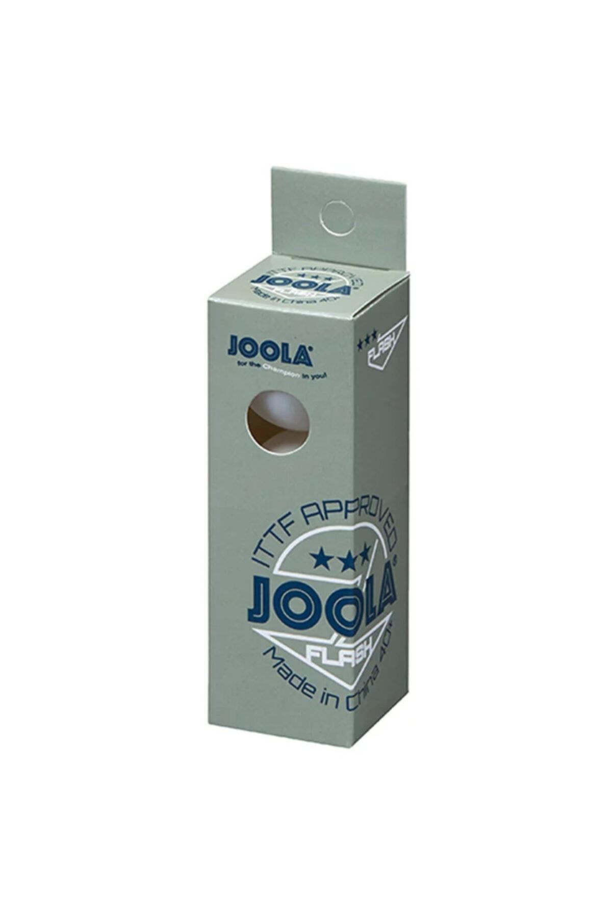 توپ پینگ پنگ سفید مردانه و زنانه PPT JOO 006 FLASH 3LI PINPON TALL Joola
