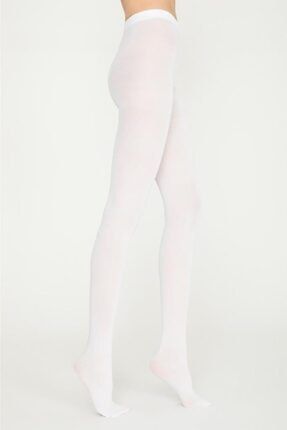 Koton 60 Den Külotlu Çorap Pamuklu Mat Ağlı 2'li Paket Kadın 10-beyaz-xxl 001557-6135