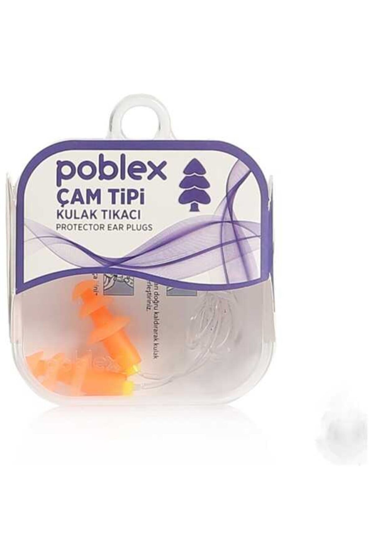 Poblex Çam Tipi Kulak Tıkacı - Medium