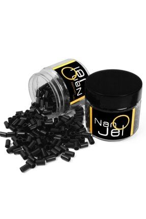 Siyah Nano Jel Yaynak Saç Uzatma Teknikleri 250 Adet NJK2