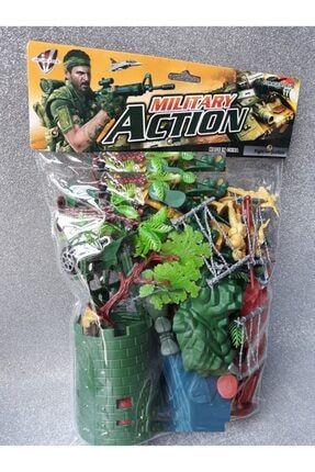 can asker set bayrak tank 44pcs komando