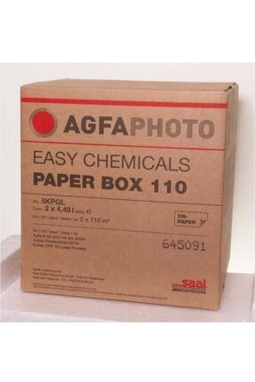 Agfa Photo Easy Paper Box 110 Dlab Minilab Banyo - Kimyasal 5KPGL