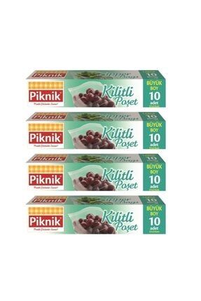 Piknik Gida Ambalaj Kilitli Poset Buyuk 10 Lu 6 Li Trendyol