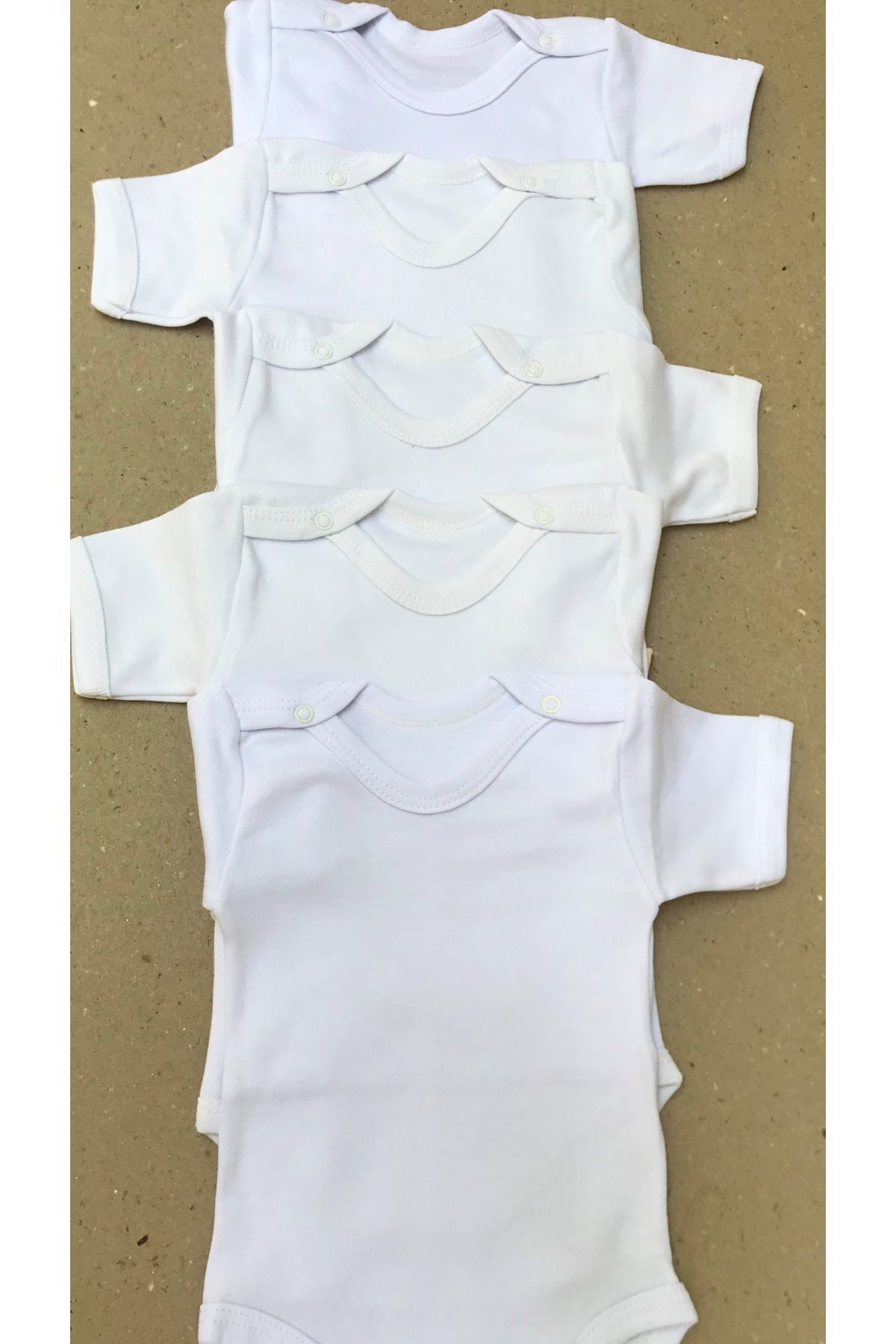 بادی نوزادی پسرانه – دخترانه سفید bebedino | 1400119 اورجینال - تصویر 2