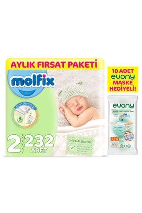 Molfix Bebek Bezi 2 Beden Yenidogan Firsat Paketi 3 6 Kg 348 Adet Trendyol
