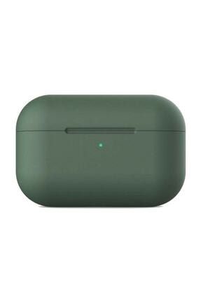 Apple Airpods Pro Case Yeşil Silikon Kılıf slx16