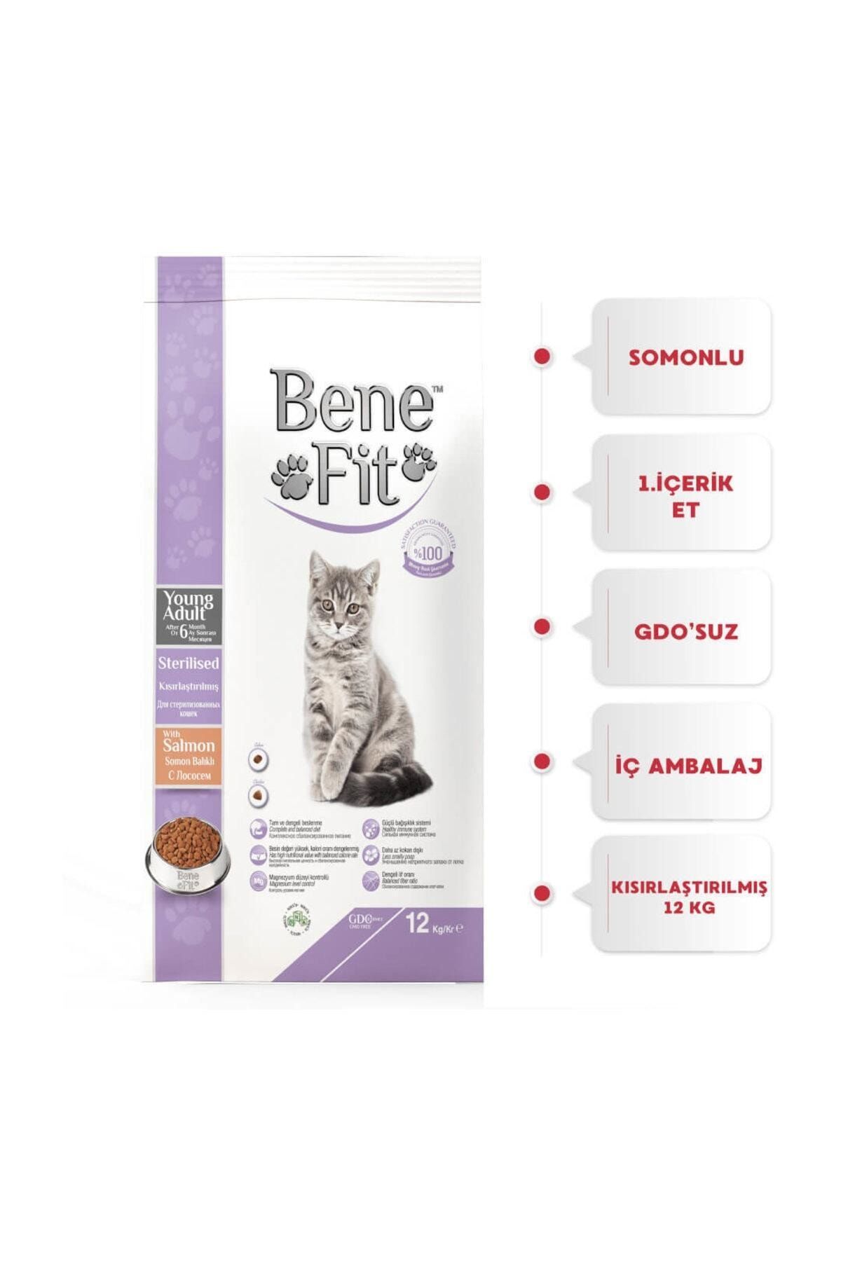 Benefit Somonlu Kisirlastirilmis Yetiskin Kedi Mamasi 12 Kg Fiyatlari Ozellikleri Ve Yorumlari En Ucuzu Akakce