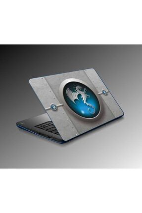 Notebook Laptop Kapak Süsü Dragon 3d Yapıştırma Sticker 2660-1188