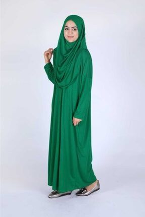 Kadın Yeşil Elbise 1998 Namaz elbise
