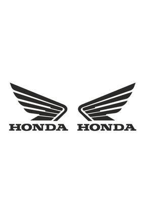 Honda Kanat Kanatlı Honda Kanatlar Sticker 2 Adet 00327 16x13 Cm 00327-5