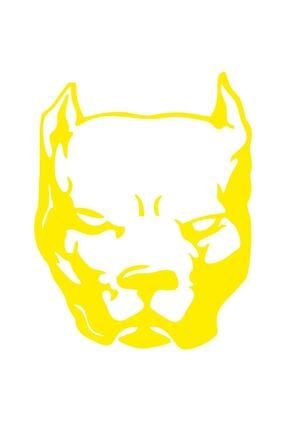 pitbull kopek sticker 00435 10x7 5 cm