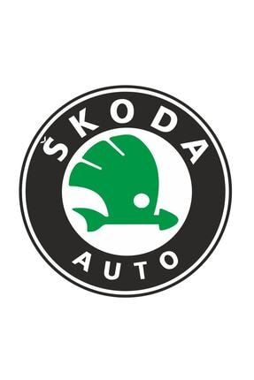 Skoda Logo Sticker 00607 9x9 Cm 00607-4