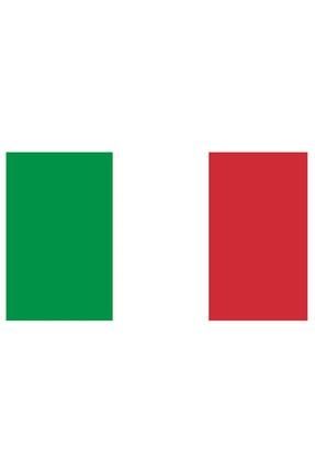 Italya Italyan Bayrağı Sticker 00709 15x9 Cm 00709-1